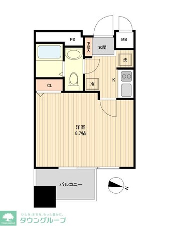 オーキッドレジデンス浦和の物件間取画像